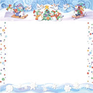 snow border