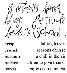 Fall Sayings